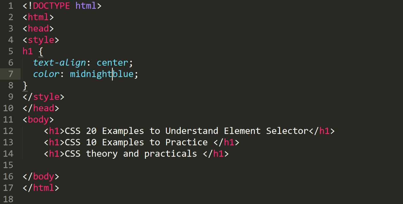 CSS Tutorial